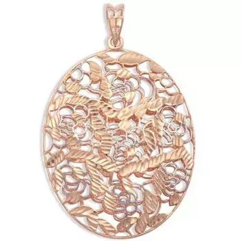 Подвеска из красного золота Линии Любви