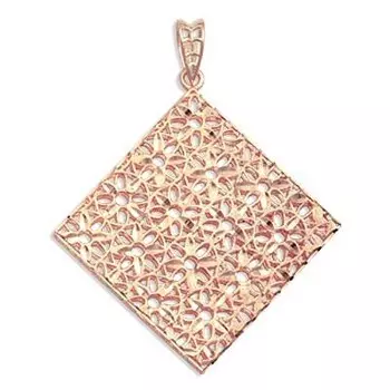 Подвеска из красного золота Линии Любви