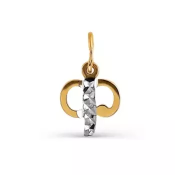 Подвеска из красного золота Линии Любви