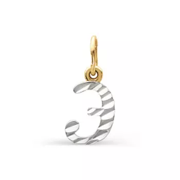 Подвеска из красного золота Линии Любви