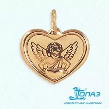 Подвеска из красного золота Линии Любви