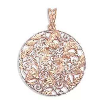 Подвеска из красного золота Линии Любви