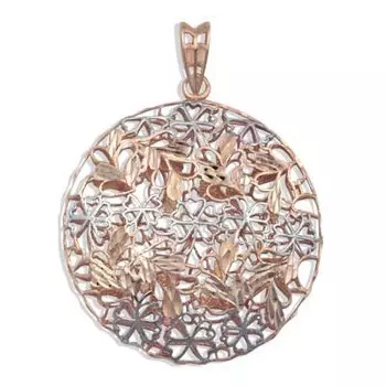 Подвеска из красного золота Линии Любви