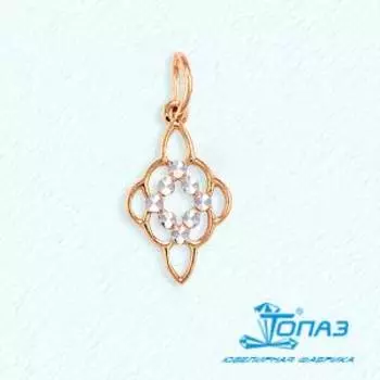 Подвеска из красного золота Линии Любви