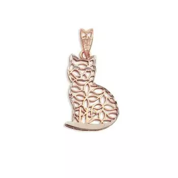 Подвеска из красного золота Линии Любви