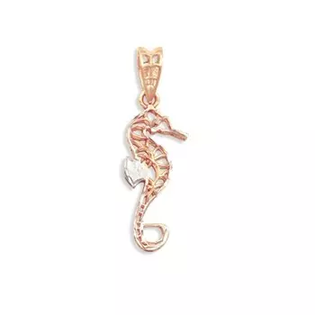 Подвеска из красного золота Линии Любви