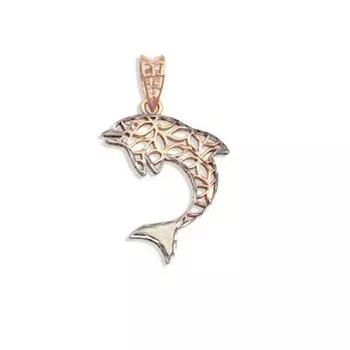 Подвеска из красного золота Линии Любви