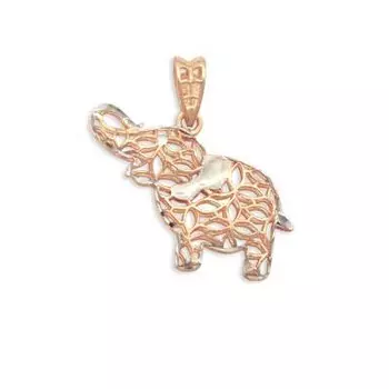 Подвеска из красного золота Линии Любви