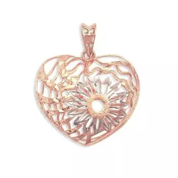 Подвеска из красного золота Линии Любви