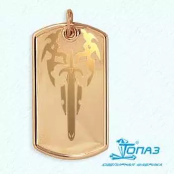 Подвеска из красного золота Линии Любви