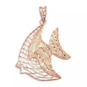 Подвеска из красного золота Линии Любви