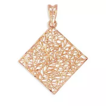 Подвеска из красного золота Линии Любви