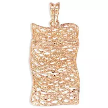 Подвеска из красного золота Линии Любви