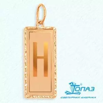 Подвеска из красного золота Линии Любви