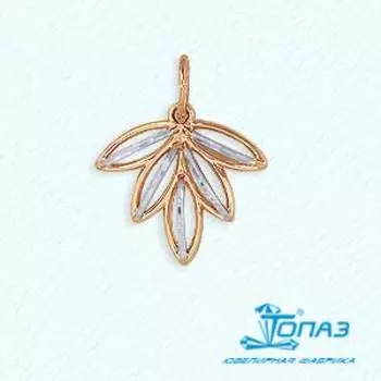 Подвеска из красного золота Линии Любви