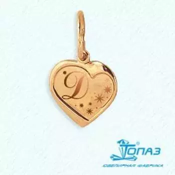 Подвеска из красного золота Линии Любви