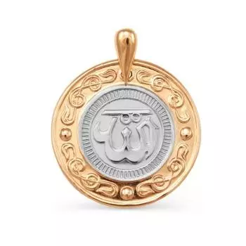 Подвеска из красного золота Линии Любви