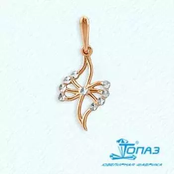 Подвеска из красного золота Линии Любви