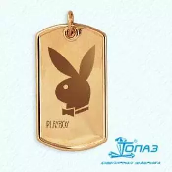 Подвеска из красного золота Линии Любви