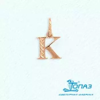 Подвеска из красного золота Линии Любви