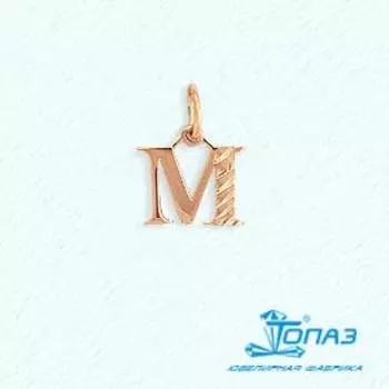 Подвеска из красного золота Линии Любви