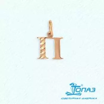 Подвеска из красного золота Линии Любви