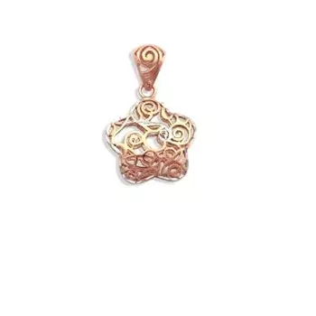 Подвеска из красного золота Линии Любви