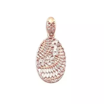 Подвеска из красного золота Линии Любви