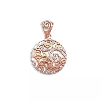 Подвеска из красного золота Линии Любви