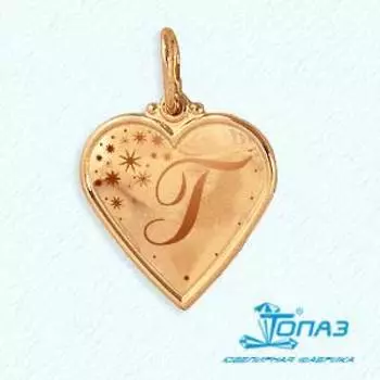 Подвеска из красного золота Линии Любви