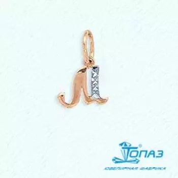 Подвеска из красного золота Линии Любви