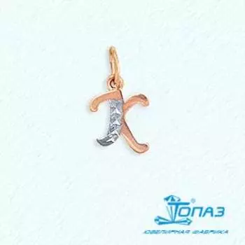 Подвеска из красного золота Линии Любви