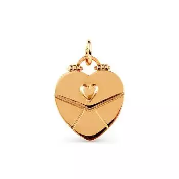 Подвеска из красного золота Линии Любви