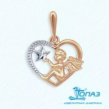 Подвеска из красного золота Линии Любви