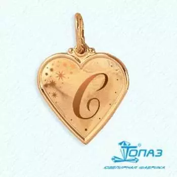 Подвеска из красного золота Линии Любви