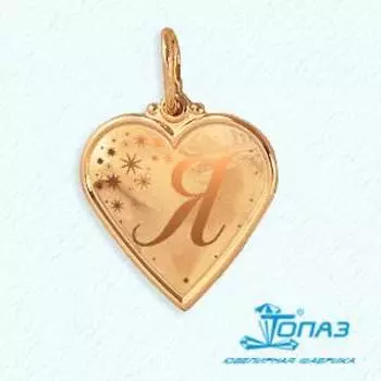 Подвеска из красного золота Линии Любви