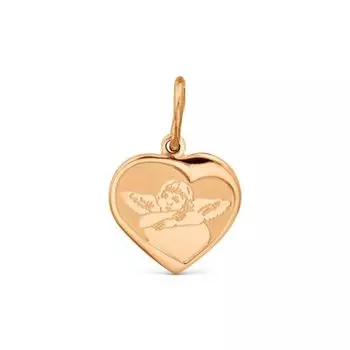 Подвеска из красного золота Линии Любви