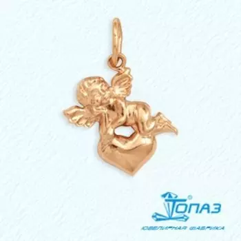 Подвеска из красного золота Линии Любви