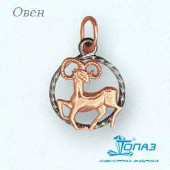 Подвеска из красного золота Линии Любви