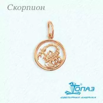 Подвеска из красного золота Линии Любви