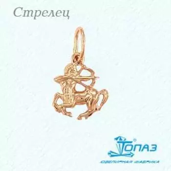 Подвеска из красного золота Линии Любви