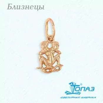 Подвеска из красного золота Линии Любви