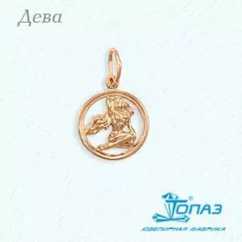 Подвеска из красного золота Линии Любви