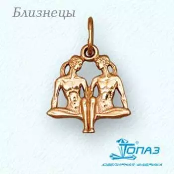 Подвеска из красного золота Линии Любви