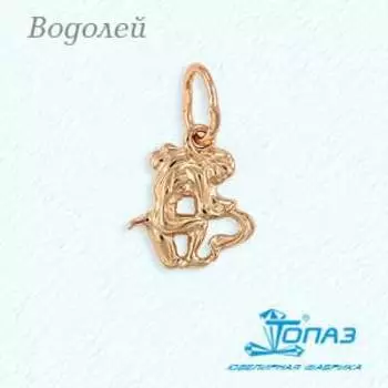 Подвеска из красного золота Линии Любви