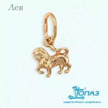 Подвеска из красного золота Линии Любви