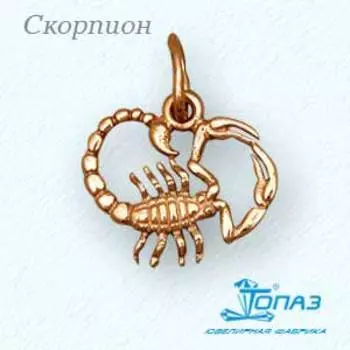 Подвеска из красного золота Линии Любви