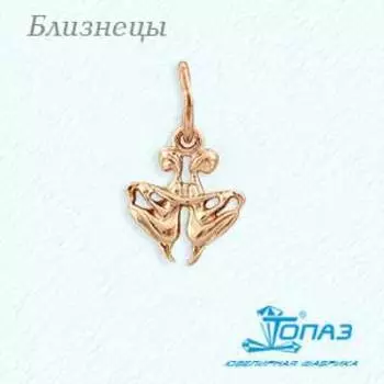 Подвеска из красного золота Линии Любви