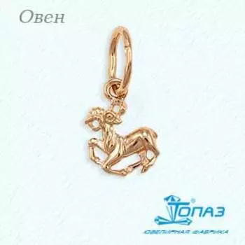 Подвеска из красного золота Линии Любви