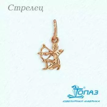 Подвеска из красного золота Линии Любви